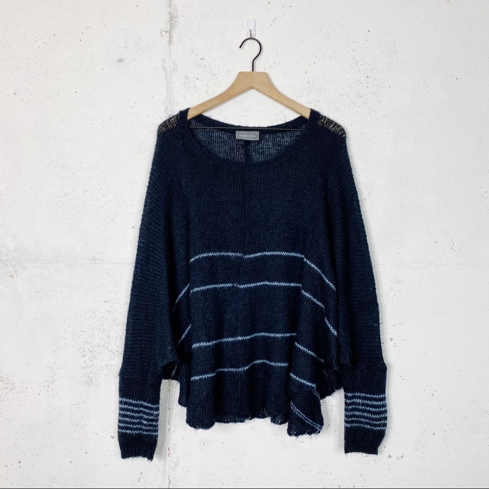 Wooden Ships Flowy Dolman Sleeve Knit Sweater M/L - Picture 1 of 7